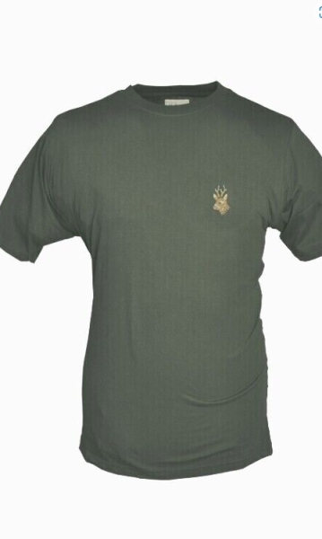 Herren T Shirt mit Reh Motiv, Jäger T-Shirt , Sommer Jagd T-Shirt